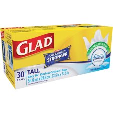 Glad Easy-Tie Kitchen Catcher Bags, Tall