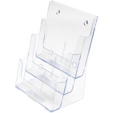 Deflecto Multi-tier Magazine Holder 3 Tier