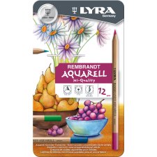 Lyra Aquarell Watercolour Pencils, 12 pack