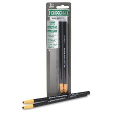 Dixon Phano Dry China Markers, Black