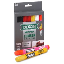 Dixon Lumber Crayons, Assorted Colours