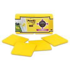 Post-it Super Sticky Full Adhesive Notes Yellow