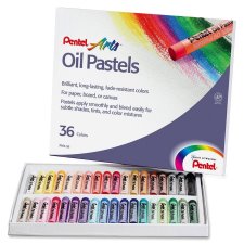 Pentel Oil Pastels 36 Assorted Colours