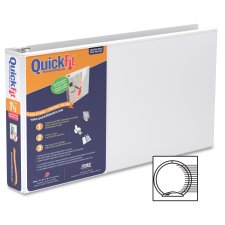 Quickfit Antimicrobial Landscape O-Ring Binder