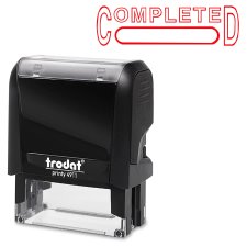 Trodat Printy 4911 Self-Inking Stamp COMPLETED