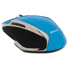 Verbatim Wireless 6-Button Deluxe LED Mouse, Blue