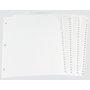 Oxford White Numerical Tab Index Dividers, 1-100