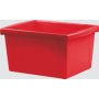 Storex Storage Bin, 15L Red
