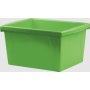 Storex Storage Bin, 15L Green