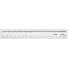 Westcott Clear Acrylic Ruler, 12 (30 cm)