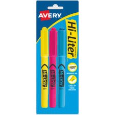 Avery Pen Style HI-LITER 3 pack