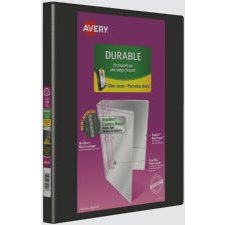 Avery Presentation Binders D-ring 1/2" Black