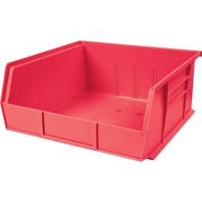 Stacking Bin Red 10 7/8 X 11 X 5