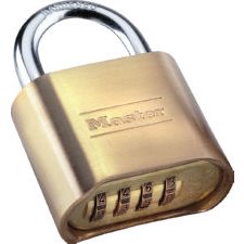 Resettable Brass Combination Padlock 175