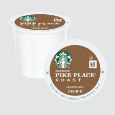 Starbucks Coffee K-cups Pike Place? Medium Roast