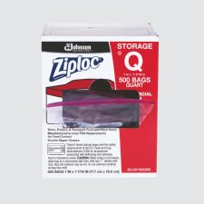 Ziploc® Storage Bags, 7"x7-716"
