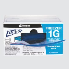 Ziploc Freezer Bags, 10-9/16"x10-3/4"