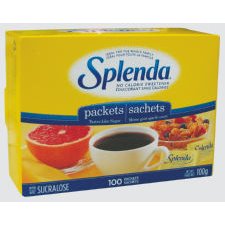 Splenda® No Calorie Sweetener, 100 per box
