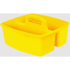 Storex Classroom Large Caddy, Yellow