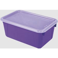 Storex Cubby Bins Purple