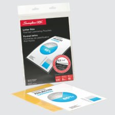 Swingline EZUse Thermal Laminating Pouches, Letter