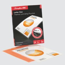 Swingline EZUse Thermal Laminating Pouches, Letter