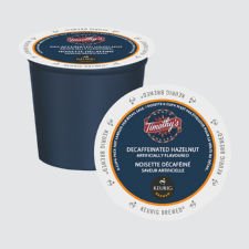 Timothy's Coffee K-cups Hazelnut Medium Roast