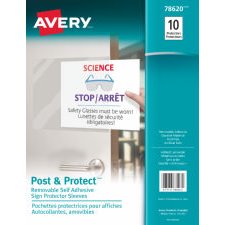 Avery Self-Adhesive Display Protector
