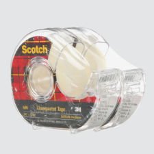 Scotch Transparent Tape Dispenser Pack