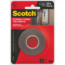 Scotch Extremely Strong Mounting Tape, 1"