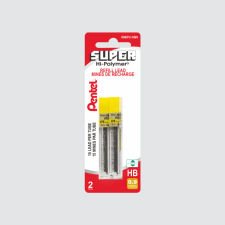 Pentel Super Hi-Polymer Pencil Leads, HB