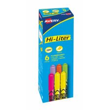 Avery Pen Style HI-LITER, Assorted Colours