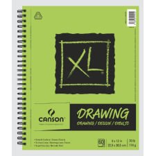 Canson XL Drawing Pads, Side Bound