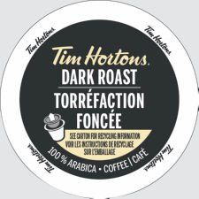Tim Hortons® Single Serve Beverage Cups, Dark Roast