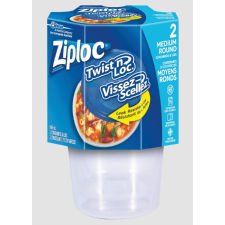 Ziploc® Twist 'n Loc Containers, Medium