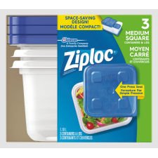 Ziploc® Medium Square Containers 