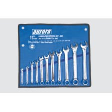 Aurora Tools Combination Wrench Set, Imperial