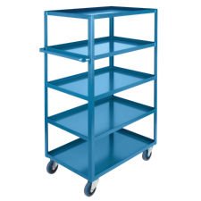 Heavy-Duty Shelf Carts, 24"X36"