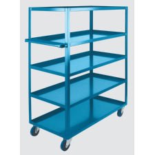 Heavy-Duty Shelf Carts, 24"X48"