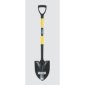 Aurora Tools Standard Duty Landscaping Shovel, Round Point D-Grip Handle