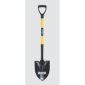 Aurora Tools Standard Duty Landscaping Shovel, Round Point D-Grip Handle