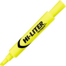 Desk Style Hi-Liter, Yellow