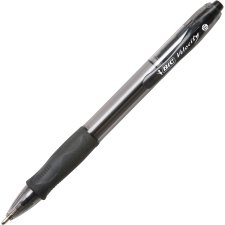 Bic Velocity Bold Retractable Ball Point Pen, Black