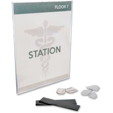 Deflecto Cubicle Clear Sign Holder