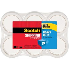 Scotch 3751 Heavy Duty Shipping Tape Clear