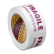 Scotch Box Sealing Tape "Fragile Handle with Care"