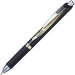 Pentel EnerGel RTX Retractable Permanent Gel Pens, Black