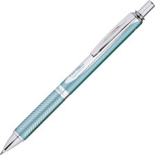 Pentel EnerGel Alloy Retract Pen 0.7mm Aqua Barrel