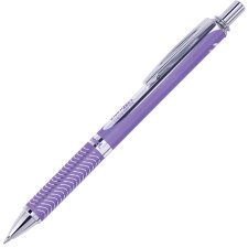 Pentel EnerGel Alloy Retract Pen, 0.7mm Violet