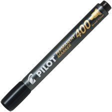 Pilot Markers Permanent, Bullet tip Black